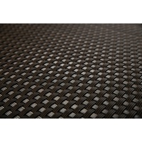 Progresja Polyrattan Balkonsichtschutz - Dunkelbraun 1m x 3m