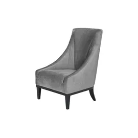 Max Winzer Sessel Lina Samt 67 x 96 x 0 cm Schwarz