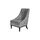 Max Winzer Sessel Lina Samt 67 x 96 x 0 cm Schwarz