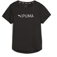 Puma Damen Fit Logo Ultrabreathe Tee T-Stück, Puma Black-ss24