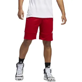 adidas 3G Speed Reversible Shorts Power Red / White M