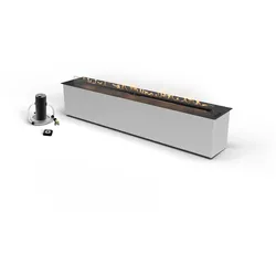 Planika Fire Line Automatic 4+ (FLA4+) [automatischer Ethanol Brenner]: 1490 mm - ohne Smart Home Integration