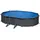 Gre Anthracite Oval 610 x 375 x 132 cm inkl. Sandfilteranlage