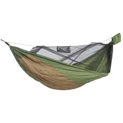 Amazonas Adventure Hero XXL Camping-Hängematte braun/grün
