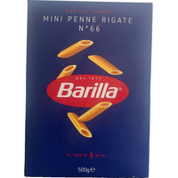 Barilla Pasta Nudeln Mini Penne Rigate N.66  500g