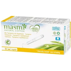 BIO Tampons Classic m.Applik.100% Bio-Ba 16 St