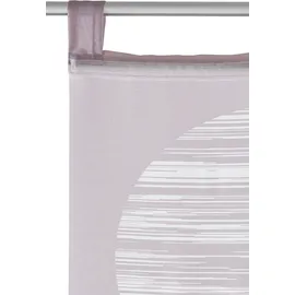 Neutex for you! Padova Schiebegardine Schlaufen Kreise 57 x 175 cm altrosa