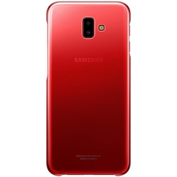 Original Samsung Galaxy J6+ - Gradation Cover EF-AJ610, Red