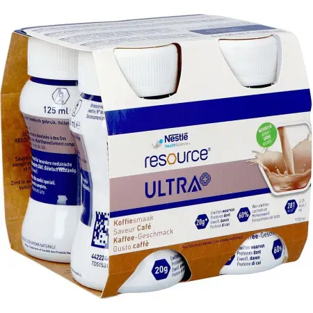 Resource Ultra+ Kaffeegeschmack 4x125ml