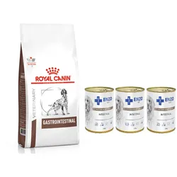 ROYAL CANIN Gastro Intestinal GI25 15kg + ENZO VET Intestinal 3x400g