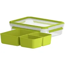 Emsa Clip&Go Snackbox, grün, 550ml