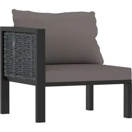 vidaXL 2-Sitzer Sofa anthrazit