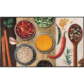 Wash+Dry Hot Spices 75 x 120 cm Braun/Mehrfarbig