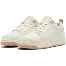 Puma Rebound V6 Low Coquette Alpine Snow / Deeva Peach 37