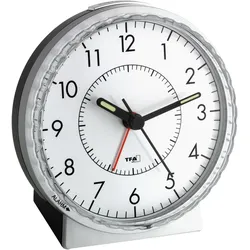 TFA Wecker - rund - Quarz - Schreibtisch