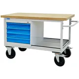 ADB mobile Werkbank Werkstattwagen 4 Schubladen, mit Rollen,...