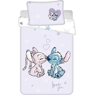 Jerry Fabrics Jerry, Fabrics Lilo und Stitch - Weiß/Blau