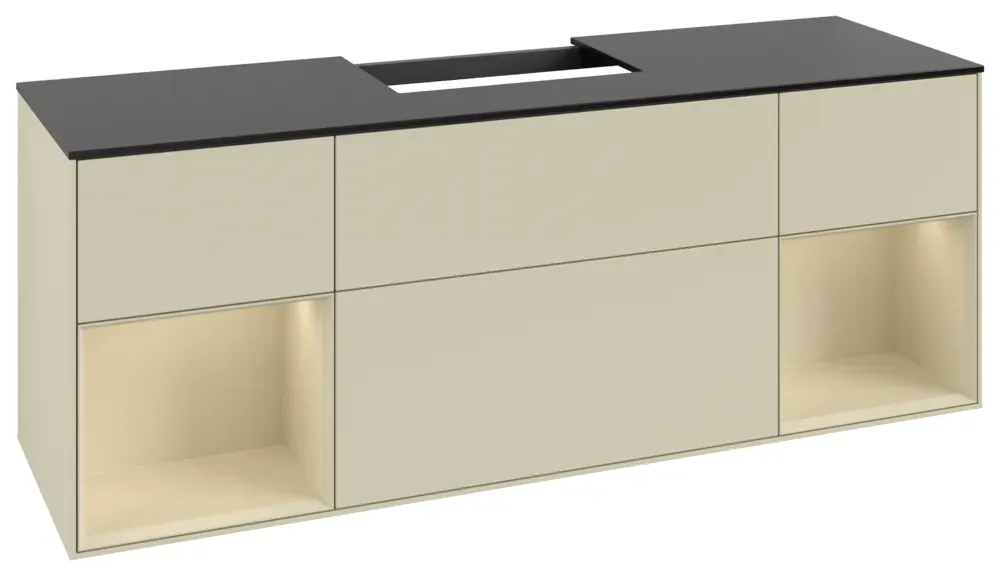 Villeroy & Boch Waschbeckenunterschrank Finion G21 1600x603x501mm m Bel FK/RE/AP: HJ/HJ/2 G212HJHJ