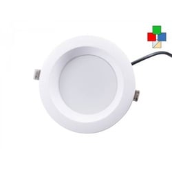 LED Einbaustrahler rund 14,5cm 18W 630lm RGBW dualweiß 24V DC Einbaustrahler EEK G [A-G]