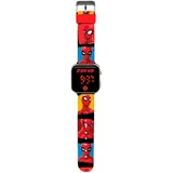Kids Licensing LED-Digitaluhr Spiderman Mehrfarbig