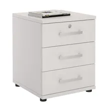 CARO-Möbel Rollcontainer Toronto weiß
