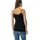 MEY Noblesse Spaghettitop Schwarz XL