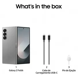 Samsung Galaxy Z Fold6 12 GB RAM 1 TB Silver Shadow