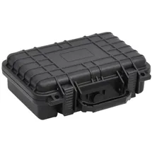 vidaXL Flugkoffer Tragbar Transportkoffer Fotokoffer Kamerakoffer Schutzkoffer Universalkoffer Aufbewahrungskoffer Schwarz 30x22x10 cm PP