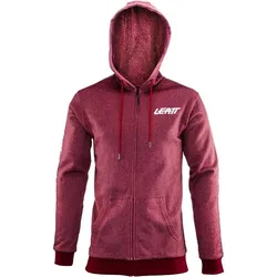 Zip Hoodie Premium # - Ruby One Size