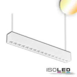 LED Aufbau/Hängeleuchte weiß 60cm 20W neutral/warmweiß ColorSwitch 2000lm EEK E [A-G]