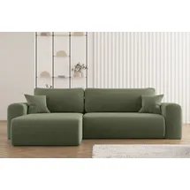 kaiser möbel Ecksofa Capri Stoff Poso 2-Sitzer Grün