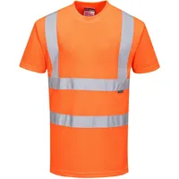 PORTWEST RT23 Hochsichtbares Bahn-T-Shirt orange 5XL