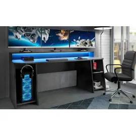 Forte Tezaur 5B Gaming Desk mit RGB-Beleuchtung