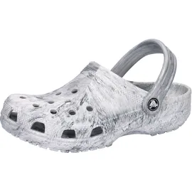 Crocs Classic Watercolor Marbled Clog Grau 33/34