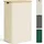 luxuskollektion Wäschekorb Deckel Wäschesack Wäschesortierer Bambus Holz 85L Beige