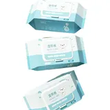 ochama x J.ZAO Feuchtes Toilettenpapier, 10 Packungen à 80 Blatt, sanfte Reinigung, hygienisch
