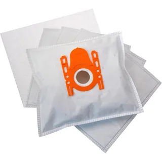 geeignet für Siemens VS06G1666, VS 06 G1666 Staubsaugerbeutel Microvlies 10 Stck. mit Halterung aus Kunststoff