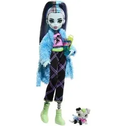 MATTEL HKY68 Monster High Gruselparty Frankie Puppe