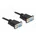 1x RS232-Buchse 1x RS232-Buchse 10m