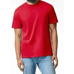 Gildan  T-Shirt T-shirt  Softstyle CVC  in Rot, EU M