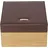 Windrose Wood Schmuckkoffer Leder 18 cm braun