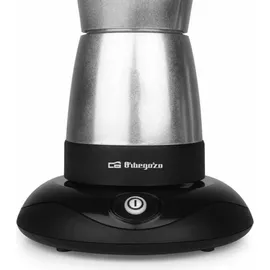 Orbegozo Kaffeekanne 300 ml 6 Tassen Schwarz/Silber