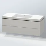 Duravit Vero Air Waschtisch mit L-Cube Unterschrank, 2 Auszüge, LC6929N0707,