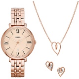 Fossil Uhren-Set Jacqueline, ES5252SET - roségold