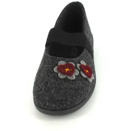 ROHDE Hausschuh »BALLLERUP«, mit Gummizug, in Weite G (weit)