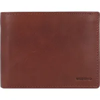 Valentino Five Geldbörse RFID Schutz Leder 11 cm Braun