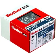 Fischer Spanplattenschraube 5,0 x 50 100 Stück