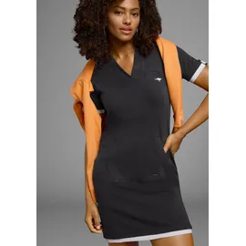 KangaROOS Sweatkleid in schwarz | Gr.: 34
