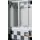 Kermi Vario 2000 Faltwand 2-flügelig V2FW2060142PK 115,1-116,7x140cm, weiß, ESG klar KermiClean
