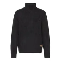 Oxmo Rollkragenpullover schwarz XL